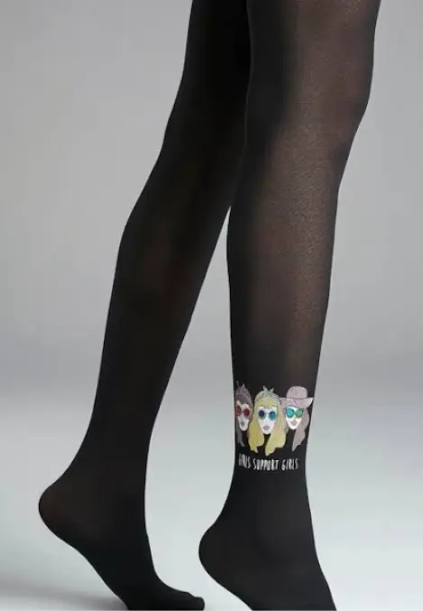 Dres Penti Girls Support 40 DEN, Negru Engros